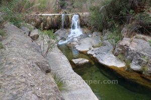 Cascada - Vía Ferrata del Estrecho Ayódar - RocJumper