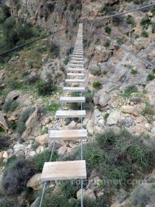 Puente de Madera - Vía Ferrata Callosa de Segura - RocJumper