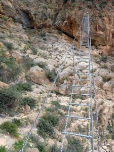 Puente de Cadena - Vía Ferrata Callosa de Segura - RocJumper