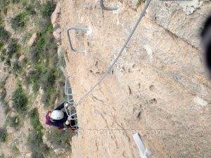 Desplomes - Vía Ferrata Callosa de Segura - RocJumper