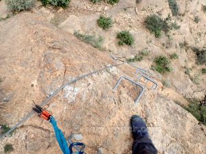 Destrepe - Vía Ferrata Callosa de Segura - RocJumper