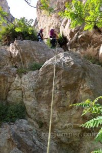 044 Barranco Raja Ferrata Chorro Rocjumper