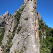 Cresta Urquiza Olmo (6a/Ae 600 m V+ Obligado) (Montfalcó, Huesca)