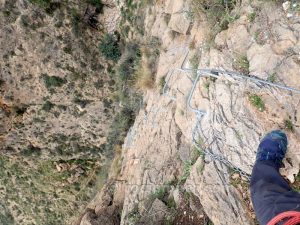 Destrepe - Vía Ferrata Callosa de Segura - RocJumper