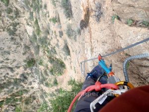 Cueva - Vía Ferrata Callosa de Segura - RocJumper