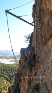 074 Via Ferrata Castala Berja Rocjumper