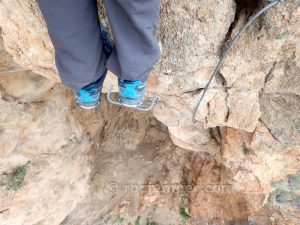 Desplome K5 - Vía Ferrata Callosa de Segura - RocJumper