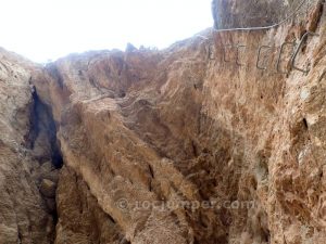 Desplome K5 - Vía Ferrata Callosa de Segura - RocJumper