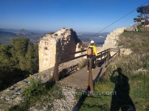 Muralla - Vía Ferrata Archidona - RocJumper