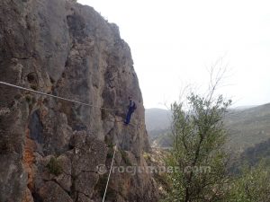 Puente Mono 2 - Vía Ferrata Castillo de Locubín - RocJumper