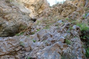 Pasamanos al rápel - Vía Ferrata Estrechuras de Guainos - Guainos Altos - Adra - RocJumper