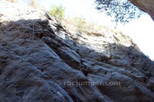 Péndulo 2 - Vía Ferrata Estrechuras de Guainos - Guainos Altos - Adra - RocJumper