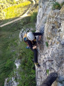 Desplome - Vía Ferrata Archidona - RocJumper