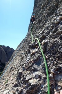 L2 - Vía Anglada-Eli - Cap del Camell de Ecos - Montserrat RocJumper