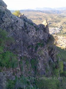 Puente tibetano - Vía Ferrata Archidona - RocJumper