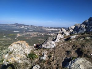 Retorno equipado - Vía Ferrata Archidona - RocJumper