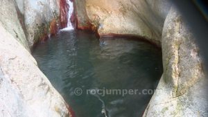 Salto opcional poza - Barranc de les Anelles - Céret - RocJumper