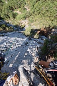 Rápel - Vía Pilichan - Roca Narieda Oeste - Fígols i Alinyà - RocJumper