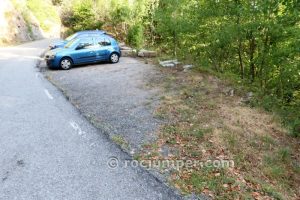 Parking - Vía El Vol de l'Home Ocell - Les Agudes - Montseny - RocJumper