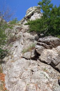 Inicio - Vía El Vol de l'Home Ocell - Les Agudes - Montseny - RocJumper