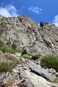 Llegando al inicio - Vía de la Primavera - Dent d'en Rosell - Queralbs - RocJumper