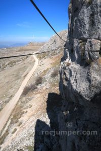 Puente Tibetano Tramo 2 - Vía Ferrata Cueva de Horá - Loja - RocJumper