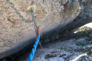 Cadenas Tramo 2 - Vía Ferrata Cueva de Horá - Loja - RocJumper
