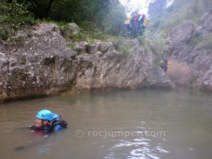 Salto opcional - Riera de Carme - Santa Càndia - RocJumper