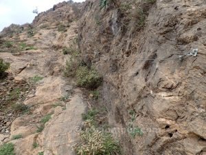 Retorno equipado - Vía Ferrata Barranco de Carcauz - Vícar - RocJumper