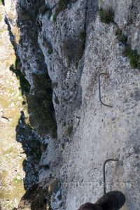 Rápel 16 m Tramo 3 - Vía Ferrata Cueva de Horá - Loja - RocJumper