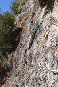 Pequeños flanqueos - Vía Ferrata Roca Carrera - Barruera - RocJumper