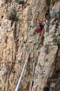 Puente Nepalí Tramo 3 - Vía Ferrata Lo Pas de la Savina - Estopiñán del Castillo - RocJumper