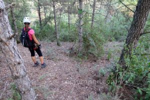 Cruce de senderos - Vía Ferrata Lo Pas de la Savina - Estopiñán del Castillo - RocJumper