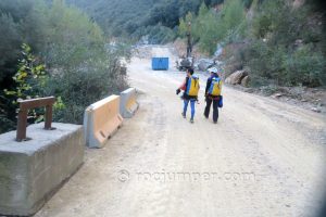 Retorno Cantera - Barranco Esqueis de Ravionet - Sant Martí Sacalm - RocJumper