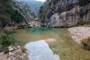 Pasarelas de parrizal - Canal de Ase - Canal de les Peonies - Beceite - RocJumper