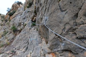 Tramo 1 - Vía Ferrata El Bolón Integral - Elda - RocJumper