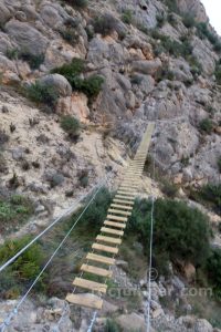 Puente de Tablones - Vía Ferrata El Bolón Integral - Elda - RocJumper