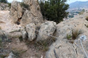 Cable - Vía Ferrata El Bolón Integral - Elda - RocJumper