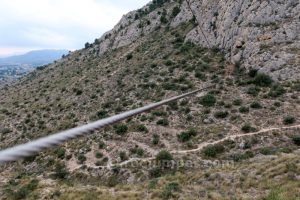 Gran Tirolina Vicente Soler - Vía Ferrata El Bolón Integral - Elda - RocJumper