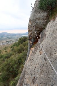 Flanqueos - Vía Ferrata El Bolón Integral - Elda - RocJumper