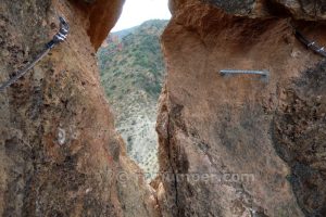 Agujero - Vía Ferrata Peña del Cid - Libros - RocJumper