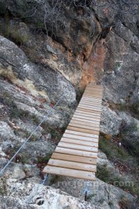 Puente Colgante - Vía Ferrata Asalto a la Villa - Castielfabib - RocJumper