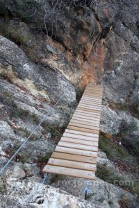 Puente Colgante - Vía Ferrata Asalto a la Villa - Castielfabib - RocJumper