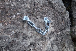Reunión rápel - Vía Ferrata Asalto a la Villa - Castielfabib - RocJumper