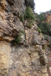 Tramo 1 Vertical - Vía Ferrata La Lámpara - Titaguas - RocJumper