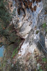 Flanqueos - Vía Ferrata Ventano del Diablo - Villalba de la Sierra - RocJumper