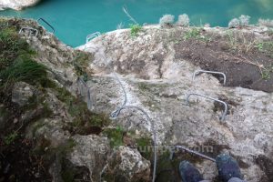 Descenso - Vía Ferrata Ventano del Diablo - Villalba de la Sierra - RocJumper