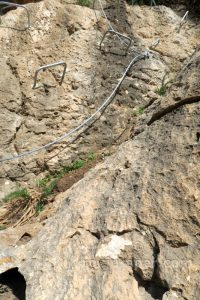 Tramo A Flanqueos - Vía Ferrata El Turrión - Comares - RocJumper