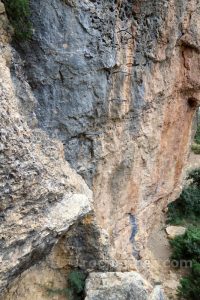 Tramo 2 Vertical - Vía Ferrata La Lámpara - Titaguas - RocJumper