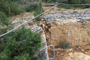 Tramo 2 Destrepe - Vía Ferrata La Lámpara - Titaguas - RocJumper